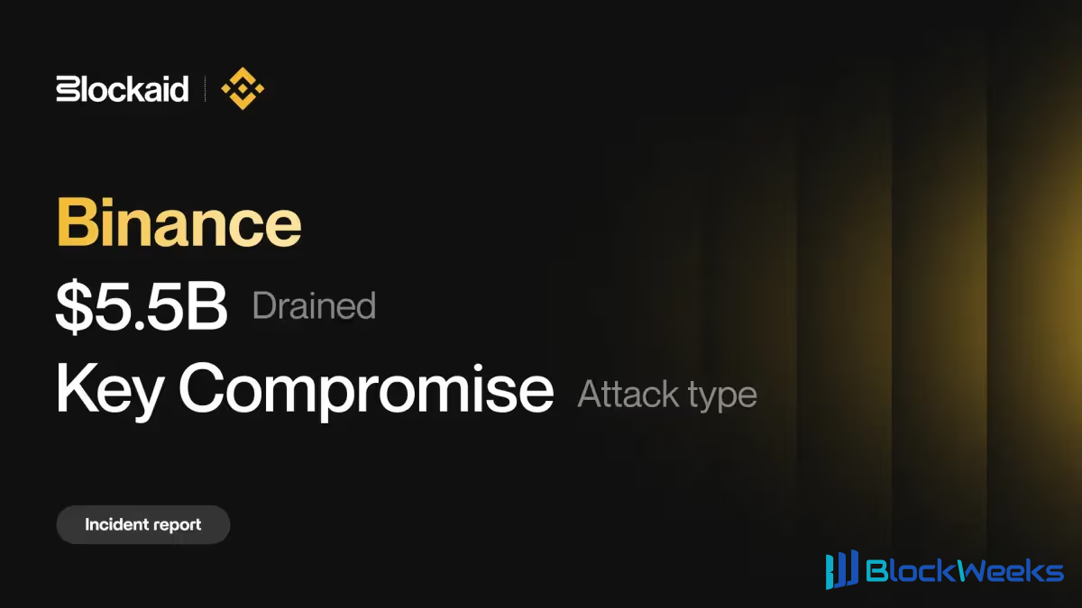 Binance Incident Report