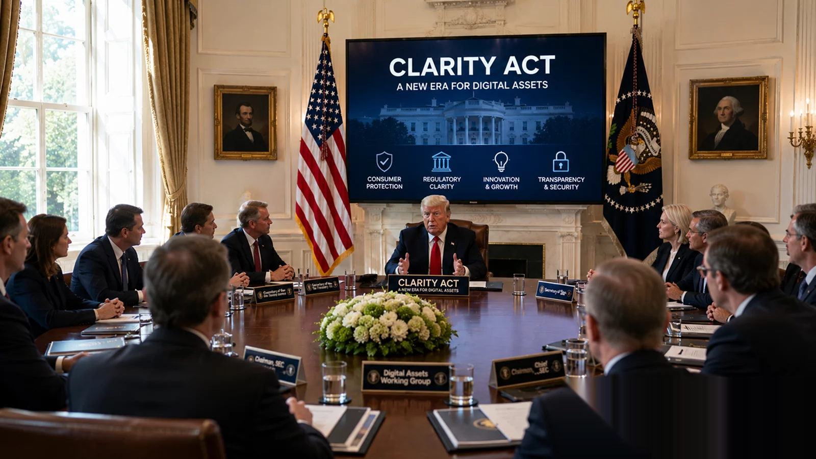 CLARITY Act Stalls as White House Ignores Ethics Deal