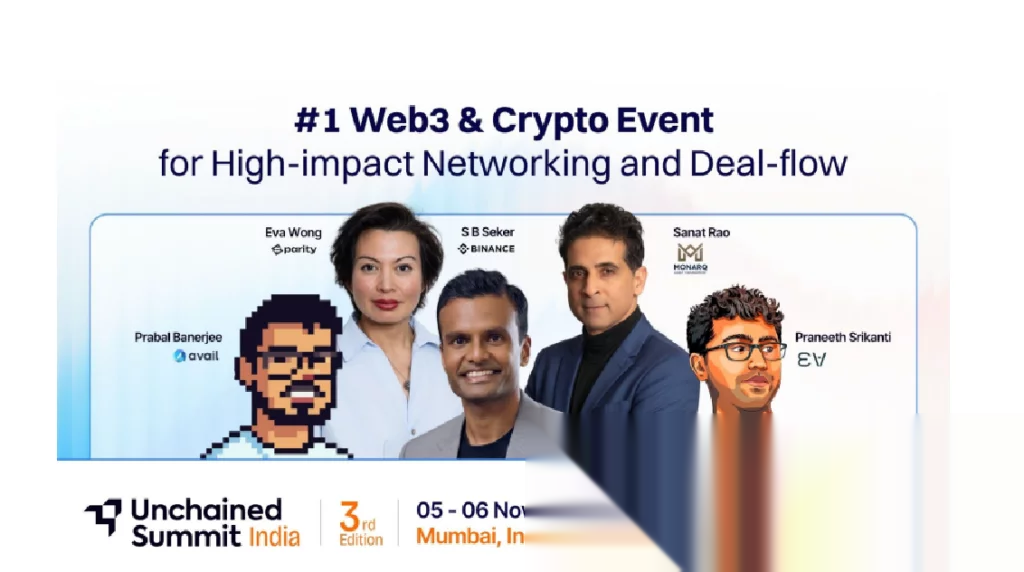 Unchained Summit India debuts in Mumbai as capital, markets and web3 converge - 3