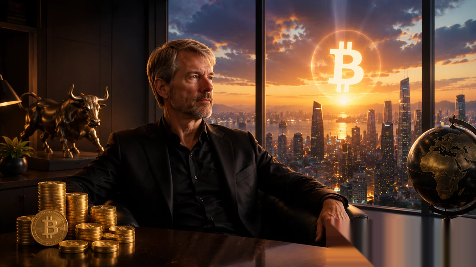 Strategy Stock Drops as Saylor Pauses Bitcoin Purchases