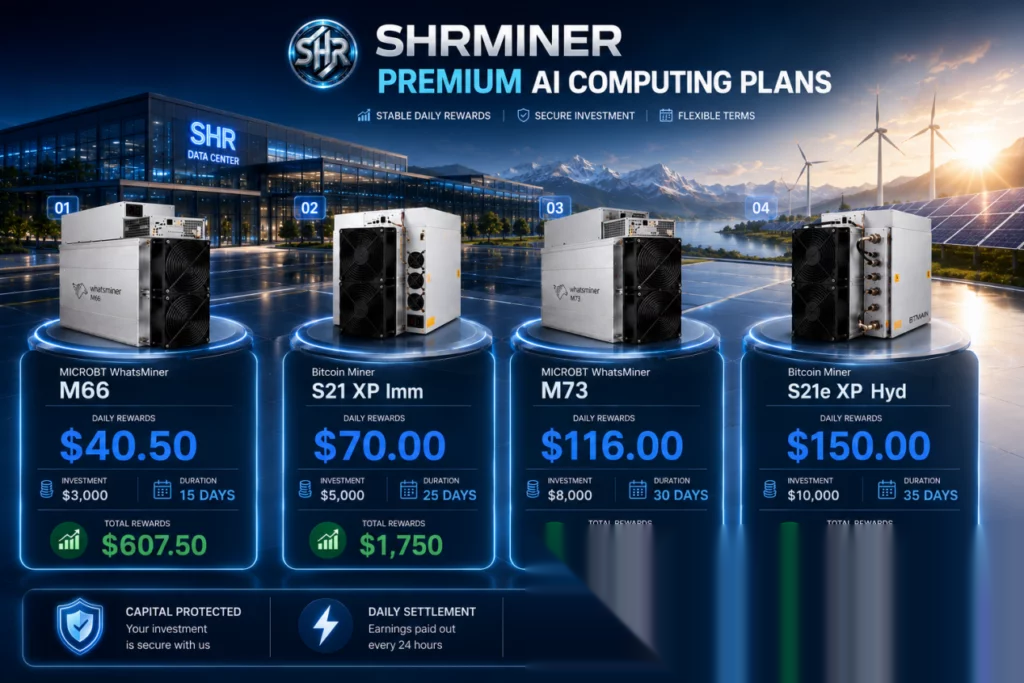 Биткоин достиг $65 000; SHR Miner открывает дверь к облачному участию с помощью ИИ-вычислений, зарабатывая $1 700 пассивного дохода в день - 3