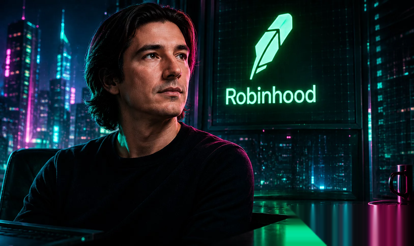 Robinhood-CEO Vlad Tenev deutet Ausweitung auf Memecoins an
