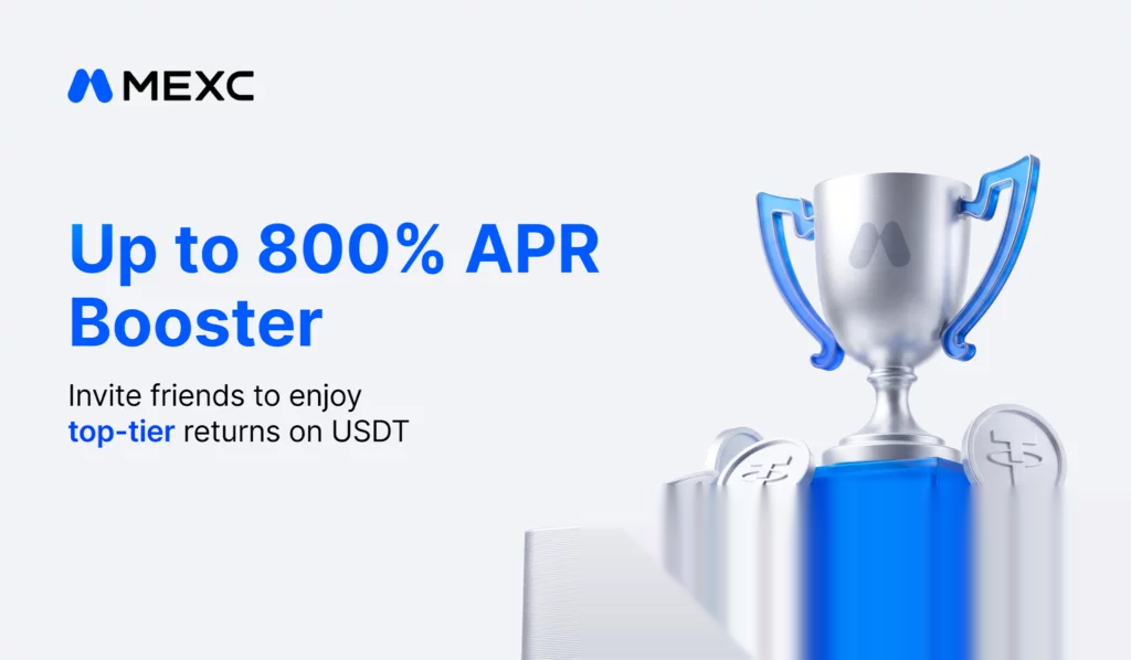MEXC lance Earn Plus avec un événement à durée limitée offrant jusqu'à 800 % d'augmentation de l'APR - 3