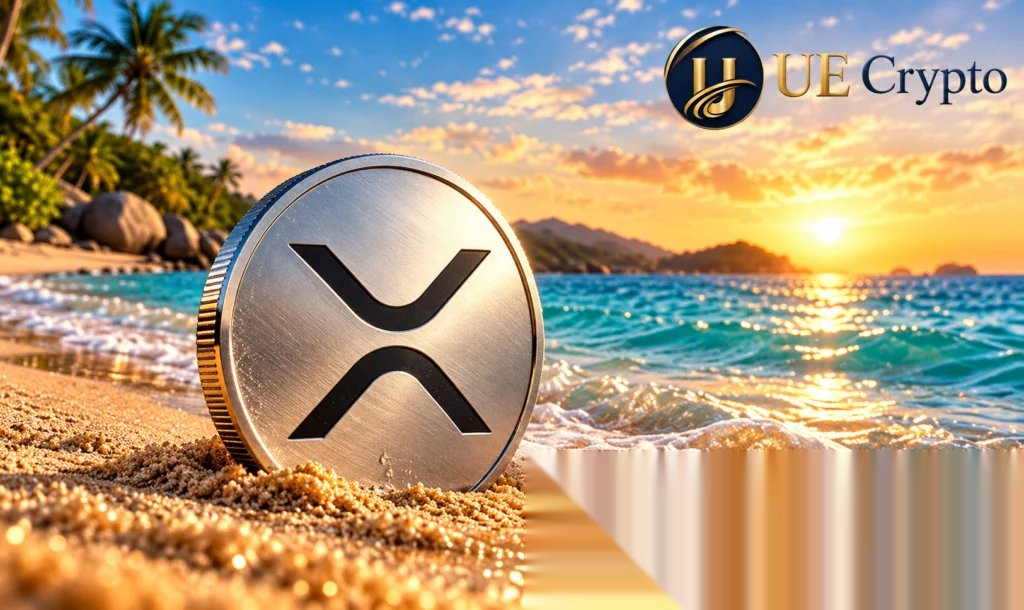 UE crypto banner.