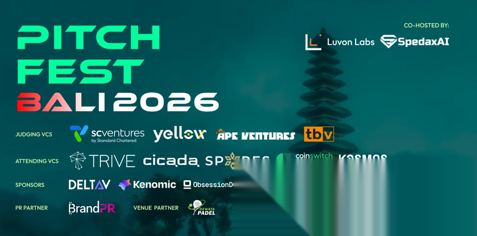 Pitch Fest Bali 2026: 15+ Startups. Leading investors. $100k+ in prizes - 2