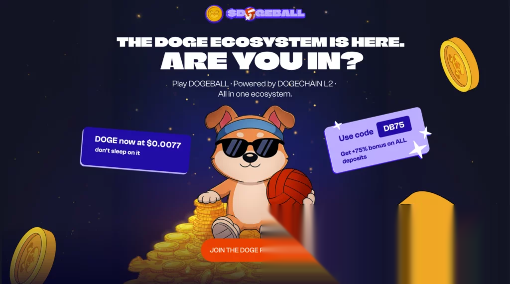 Баннер Dogeball.