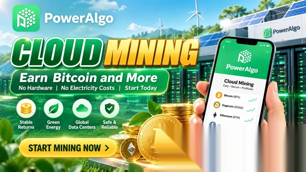2026年5個雲端挖礦平台:PowerAlgo、Binance、ECOS、NiceHash和Hashing24 - 3