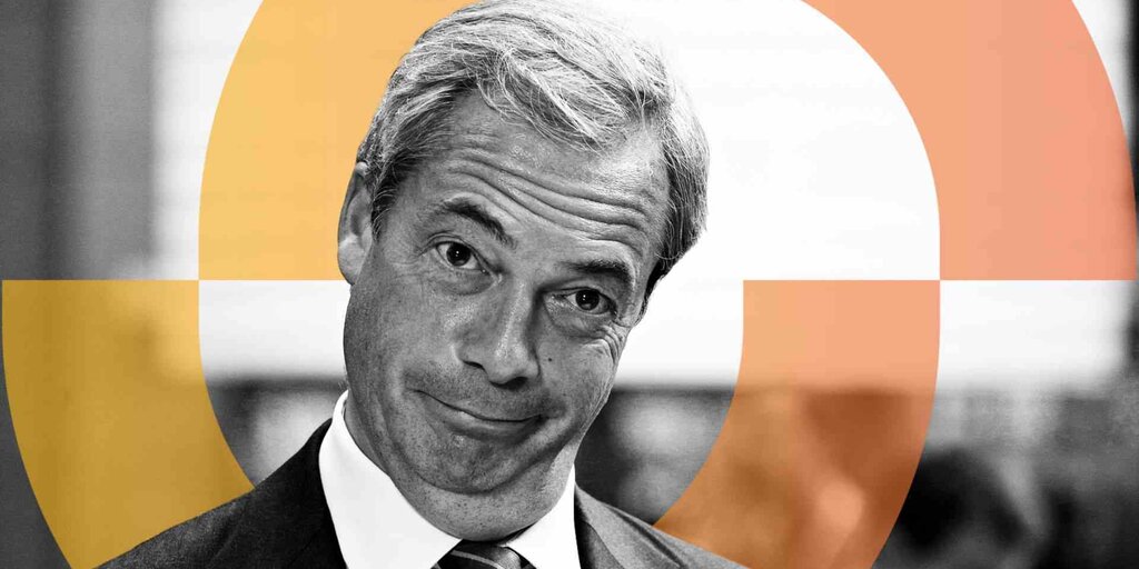 Współzałożyciel BitMEX Ben Delo przekazuje kolejne 4 miliony funtów na rzecz Reform UK Farage'a