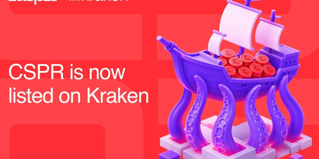 Casper Network Now Available for Trading on Kraken
