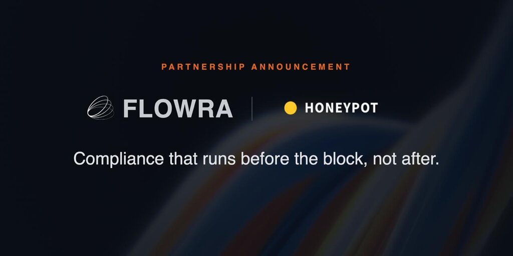 Flowra and Honeypot Partner to Integrate Sanctions Screening Directly into Solana Block Building