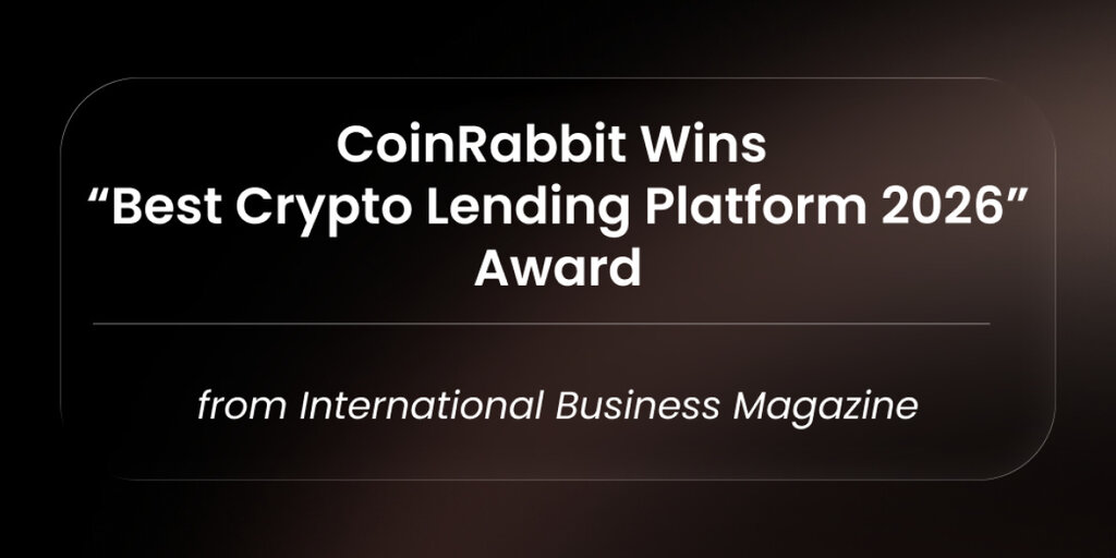 CoinRabbit Named 'Best Crypto Lending Platform 2026' by International Business Magazine