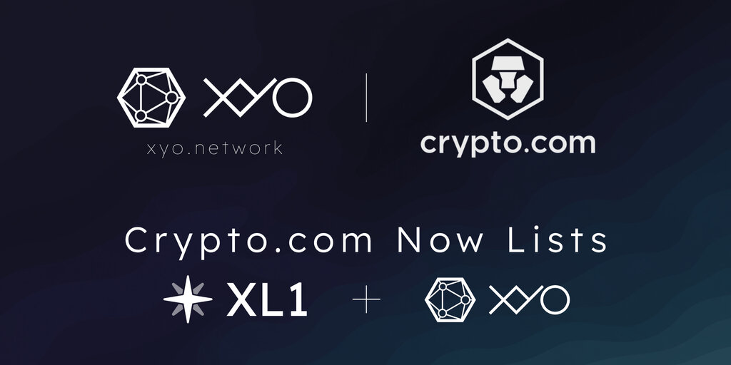Crypto.com Launches Institutional Custody for XYO Tokens in Partnership with XYO Network